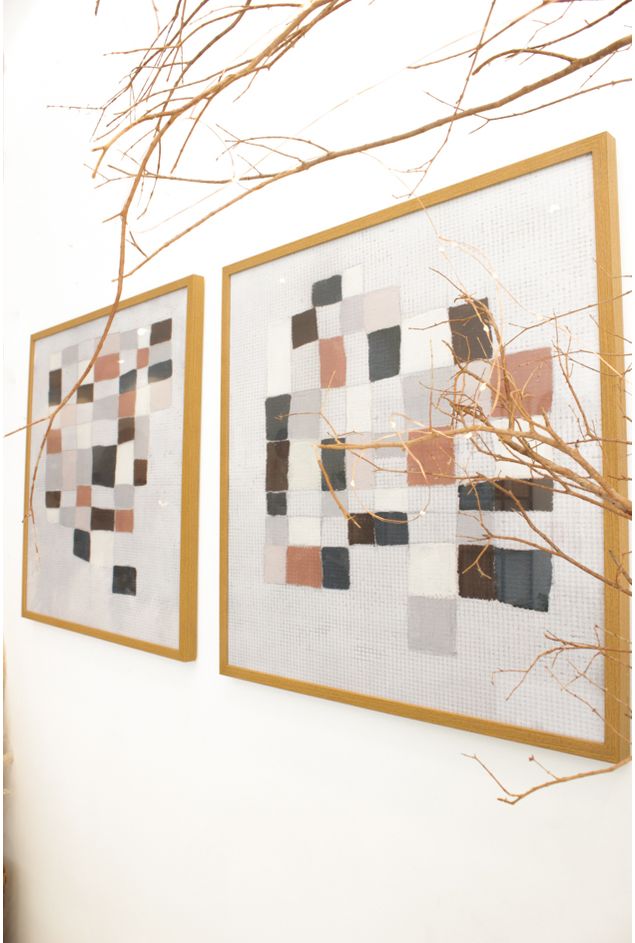 Quadro Decorativo Artsy Gray II -2-